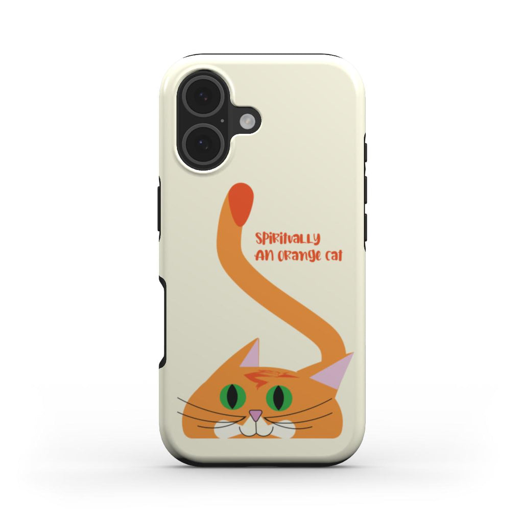 Orange cat - Tough Phone Case