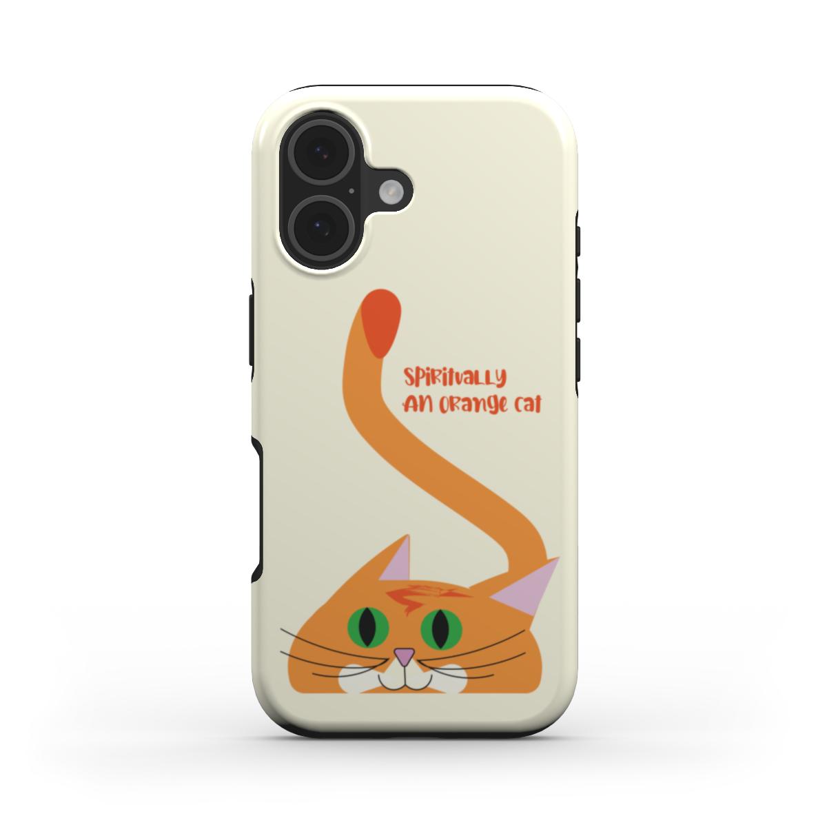 Orange cat - Tough Phone Case