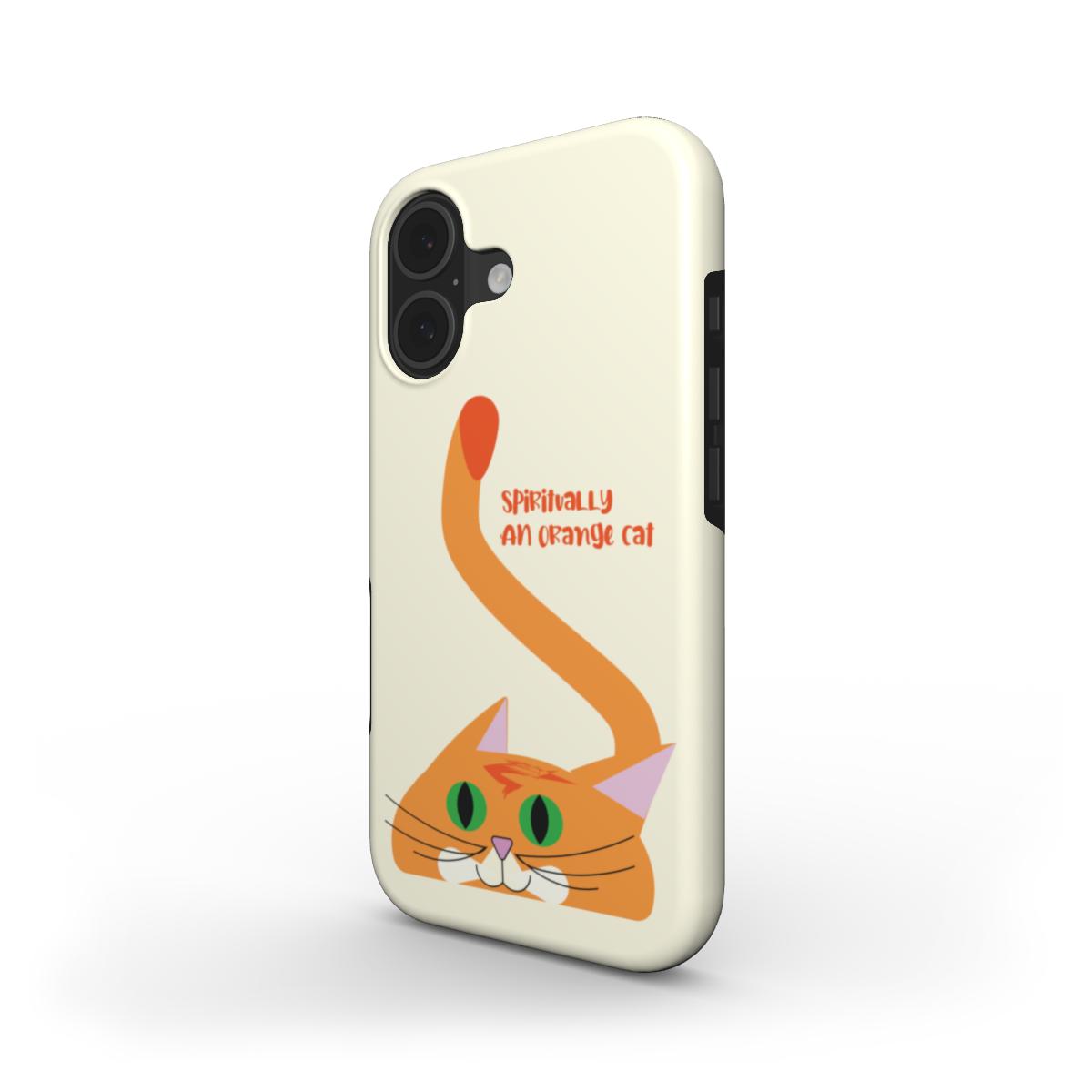 Orange cat - Tough Phone Case