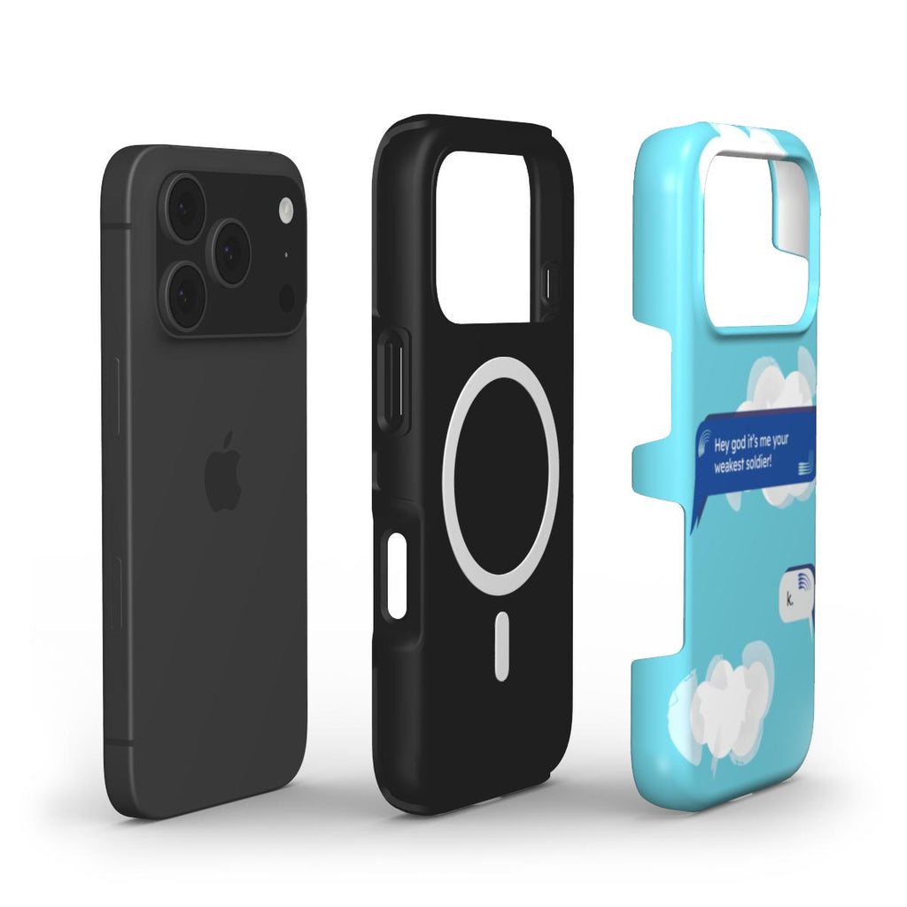 Hey God - Tough Phone Case
